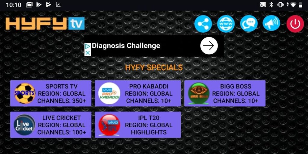 HyFy TV APK Free Download