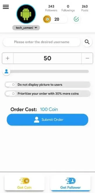 FiraFollower APP Free Download