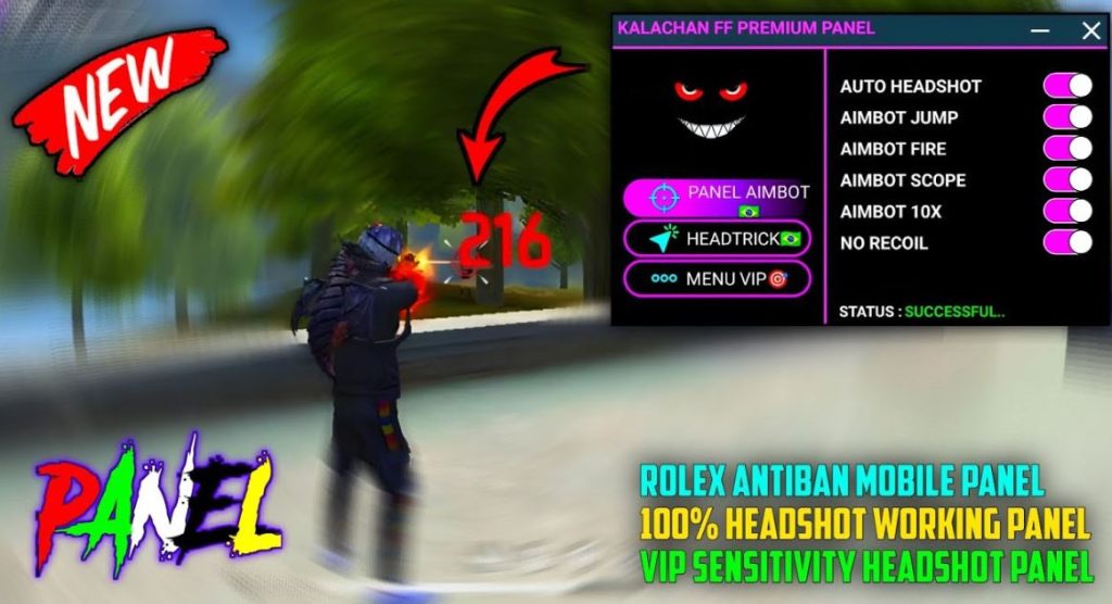 Auto Headshot Panel FF APK Free Download